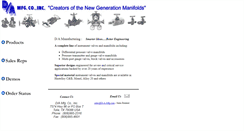 Desktop Screenshot of d-a-mfg.com